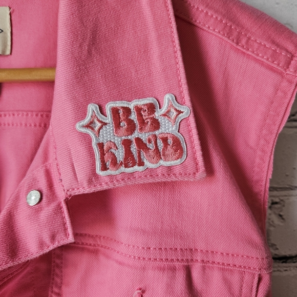 UPCYCLED Sleeveless Duster Sz L - Picture 4 of 5